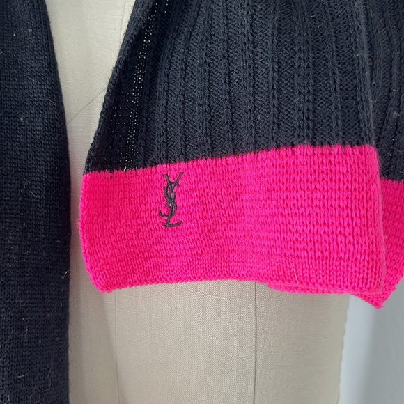 VTG YSL Scarf Japan Knit 70s - Picture 2 of 5
